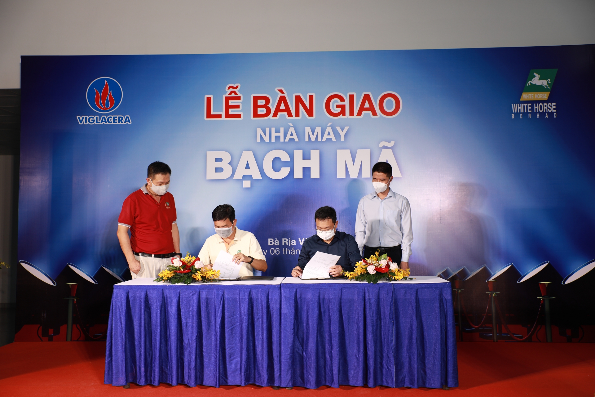 Bach Ma Factory was officially renamed Viglacera My Duc 2 Factory after being handed over to Viglacera